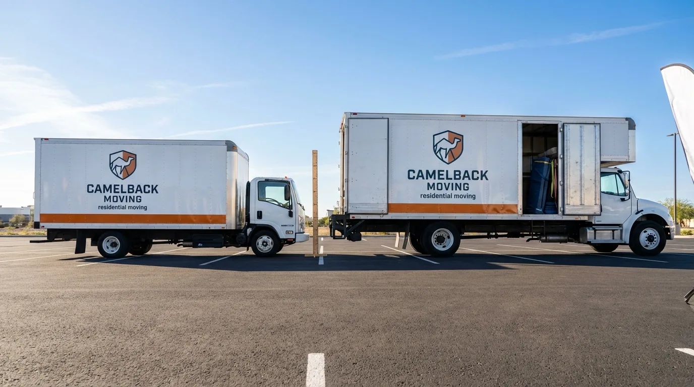 Moving truck size capacity guide in Imlay City
